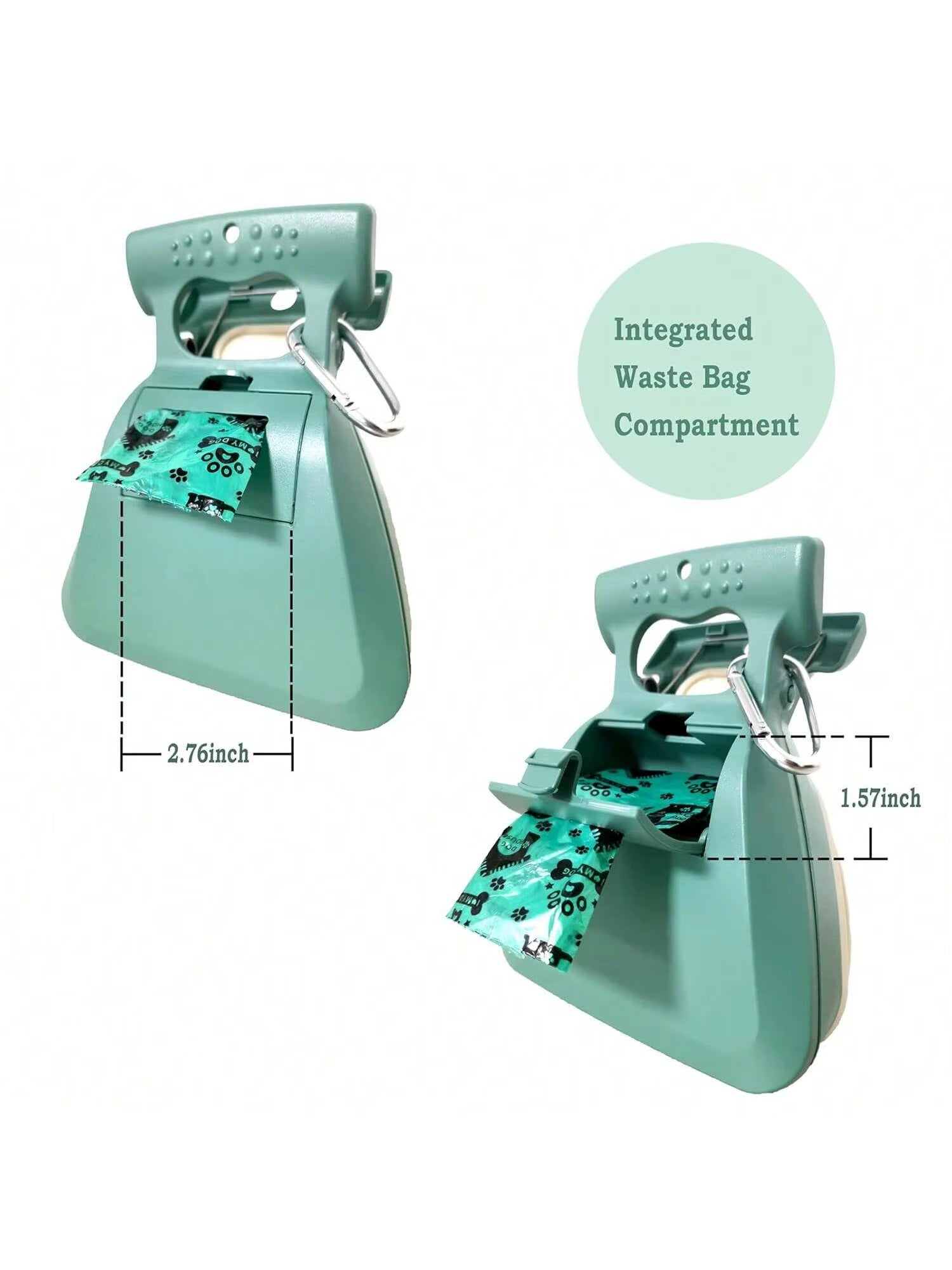 Effortless Cleanup with Our Portable Pooper Scooper - Perfect for Large and Small Dogs on the Go!