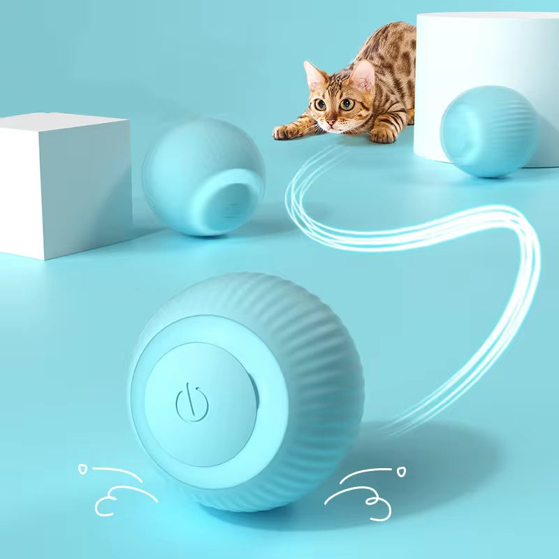 Interactive Electric Cat Ball Toys for Engaging Indoor Play - Automatic Rolling Smart Toys for Cats