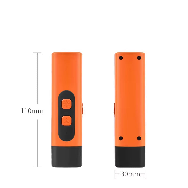 Revolutionary Ultrasonic Dog Bark Shield Pro - The Ultimate Anti-Bark Device with HD Display and LED Flashlight