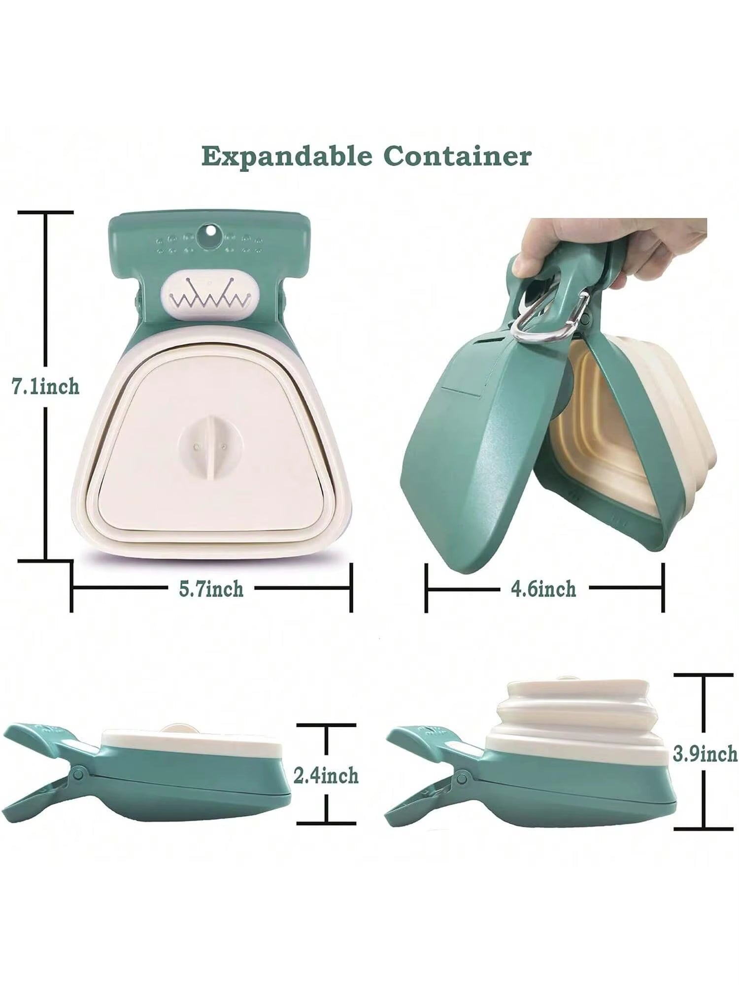 Effortless Cleanup with Our Portable Pooper Scooper - Perfect for Large and Small Dogs on the Go!