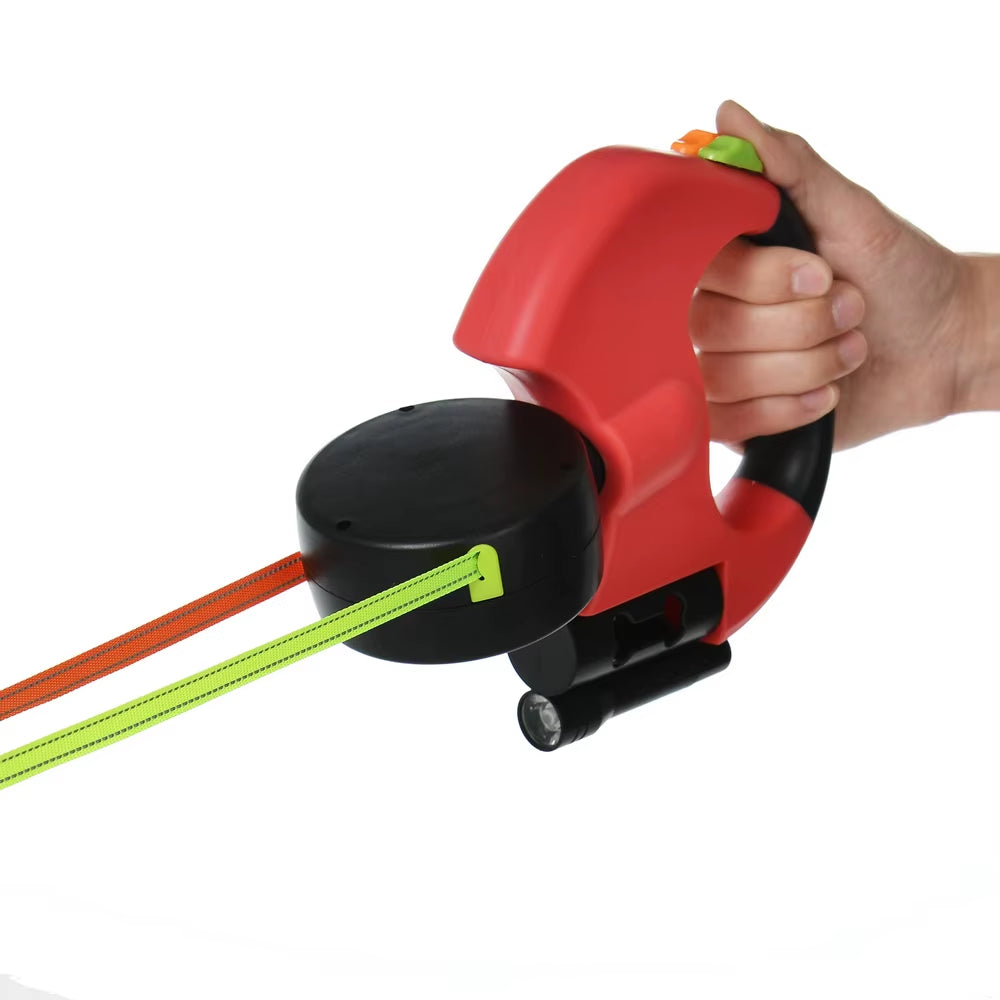 Experience Ultimate Control with the 3M Reflective Retractable Dog Leash - Perfect for Small Dogs!