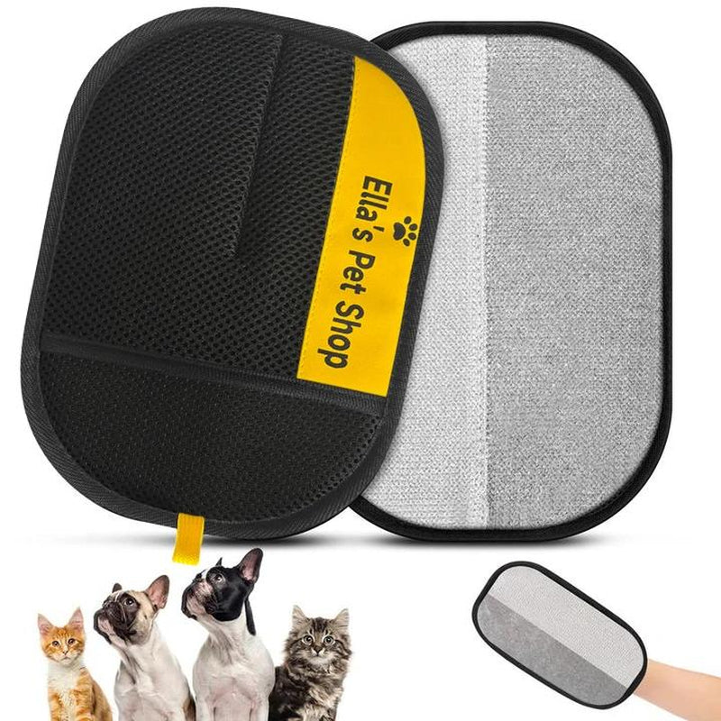Revolutionary Double-Sided Electrostatic Pet Hair Remover Glove - Effortlessly Clean Furniture, Clothes, and Pets!
