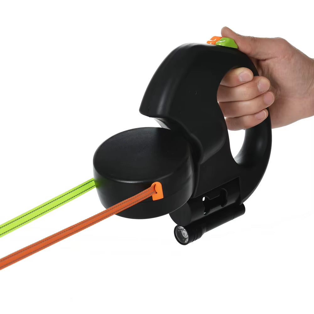 Experience Ultimate Control with the 3M Reflective Retractable Dog Leash - Perfect for Small Dogs!