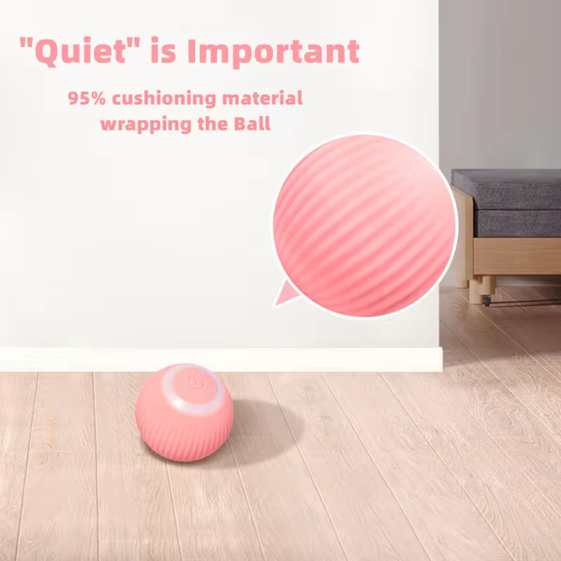 Interactive Electric Cat Ball Toys for Engaging Indoor Play - Automatic Rolling Smart Toys for Cats