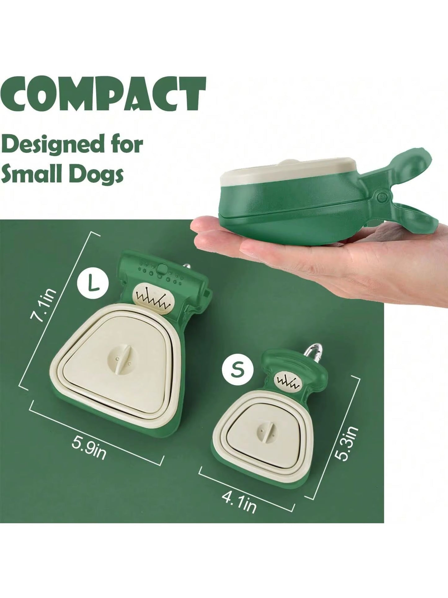 Effortless Cleanup with Our Portable Pooper Scooper - Perfect for Large and Small Dogs on the Go!