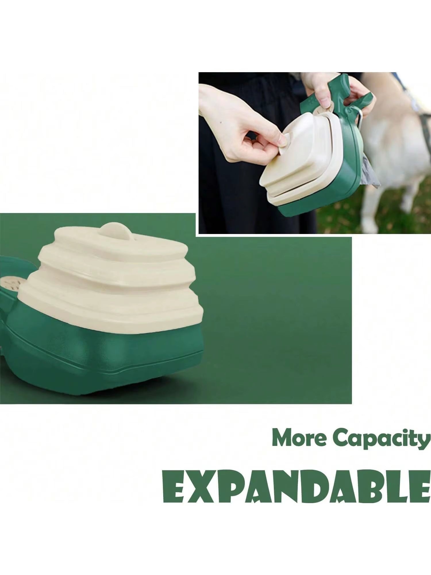 Effortless Cleanup with Our Portable Pooper Scooper - Perfect for Large and Small Dogs on the Go!