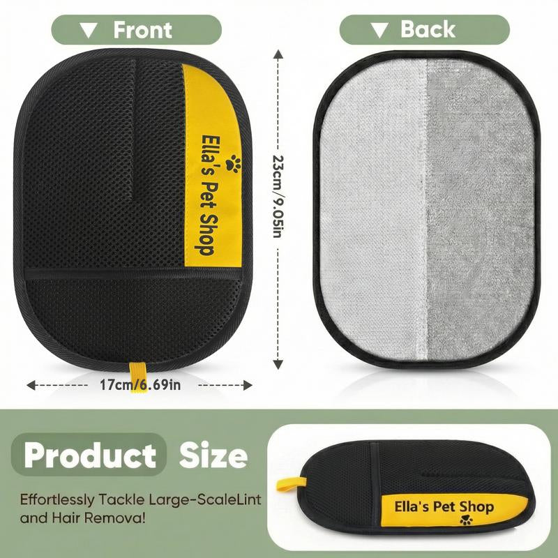 Revolutionary Double-Sided Electrostatic Pet Hair Remover Glove - Effortlessly Clean Furniture, Clothes, and Pets!